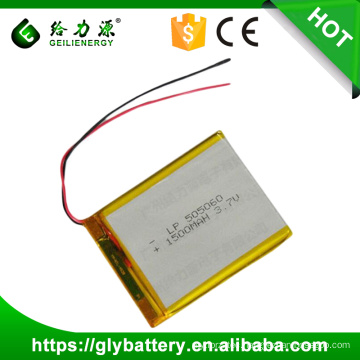 GLE 1500mah 3.7V 505060 Lithium Polymer Battery